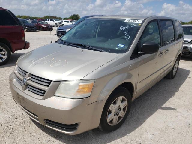 1D8HN44E69B518909 - 2009 DODGE GRAND CARA BEIGE photo 2