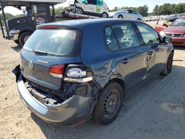 WVWDB7AJ9CW259261 - 2012 VOLKSWAGEN GOLF 蓝色 照片 4