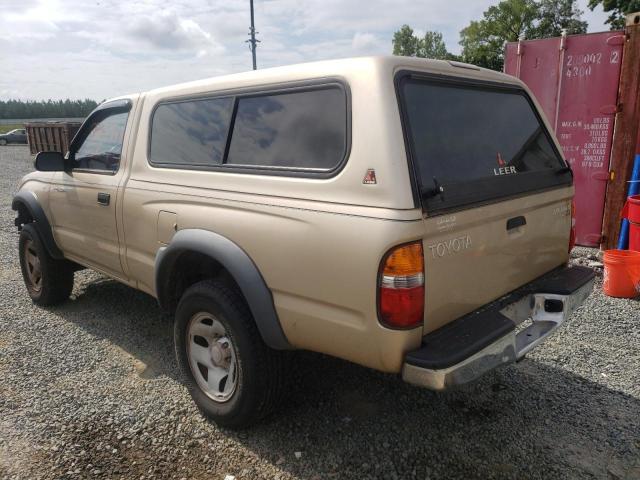 5TENM92NX1Z784549 - 2001 TOYOTA TACOMA PRE BEIGE photo 3