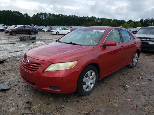 4T1BE46K69U286416 - 2009 TOYOTA CAMRY RED photo 2
