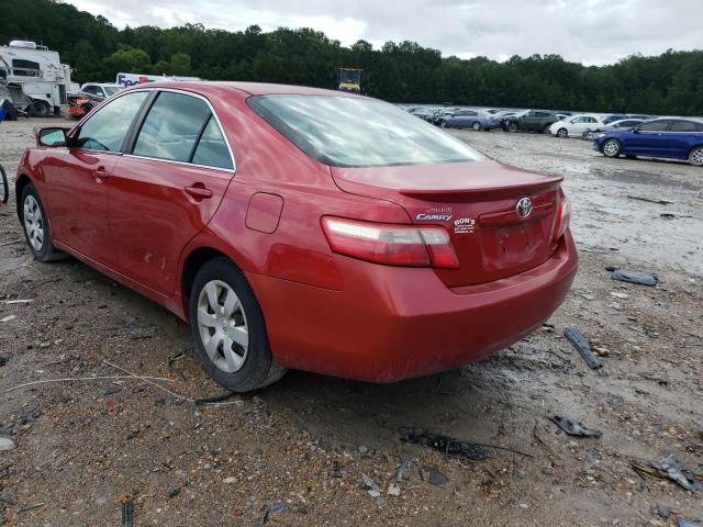 4T1BE46K69U286416 - 2009 TOYOTA CAMRY RED photo 3
