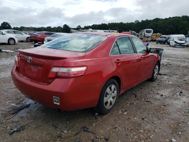 4T1BE46K69U286416 - 2009 TOYOTA CAMRY RED photo 4