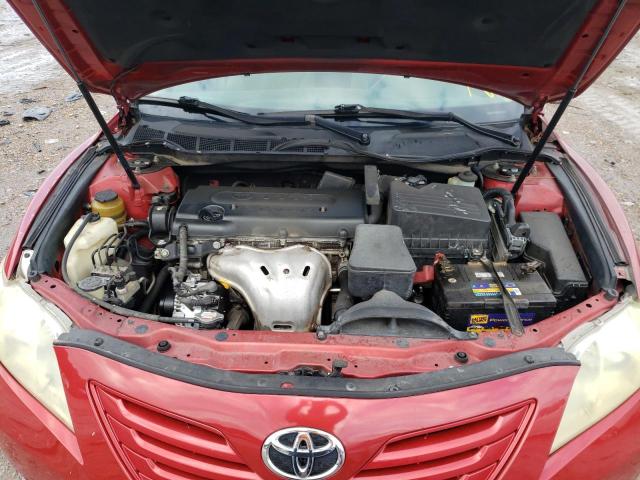 4T1BE46K69U286416 - 2009 TOYOTA CAMRY RED photo 7