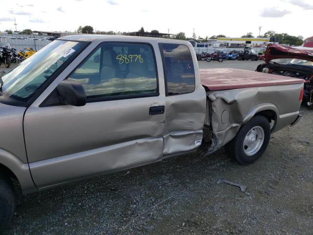 1GCCS19H738152269 - 2003 CHEVROLET S TRUCK S1 SILVER photo 9