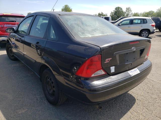 1FAFP33P73W331794 - 2003 FORD FOCUS LX BLACK photo 3