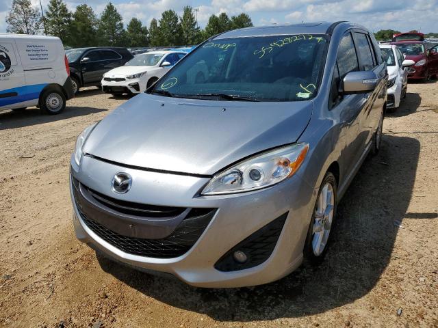 JM1CW2DL5E0176142 - 2014 MAZDA 5 GRAND TO SILVER photo 2