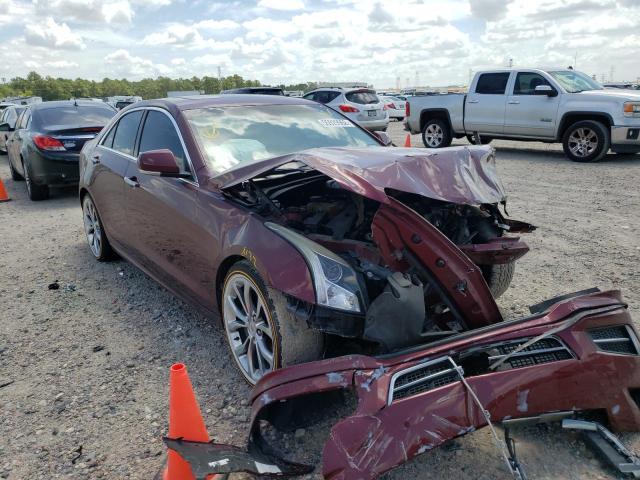 1G6AC5SX4E0185831 - 2014 CADILLAC ATS PERFOR MAROON photo 1