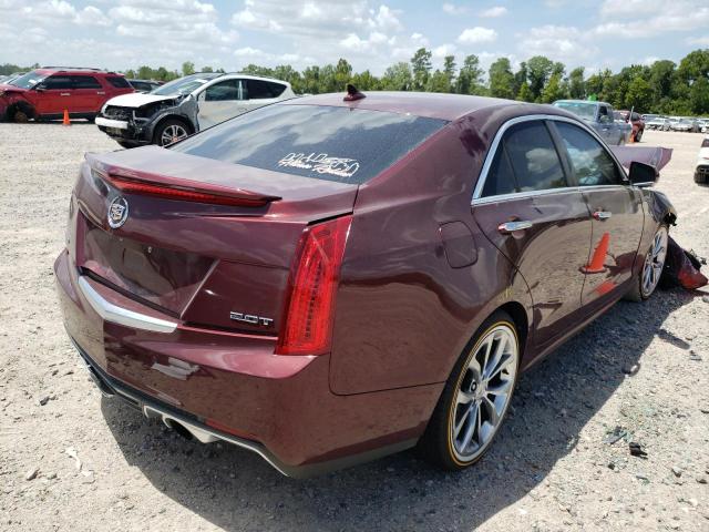 1G6AC5SX4E0185831 - 2014 CADILLAC ATS PERFOR MAROON photo 4