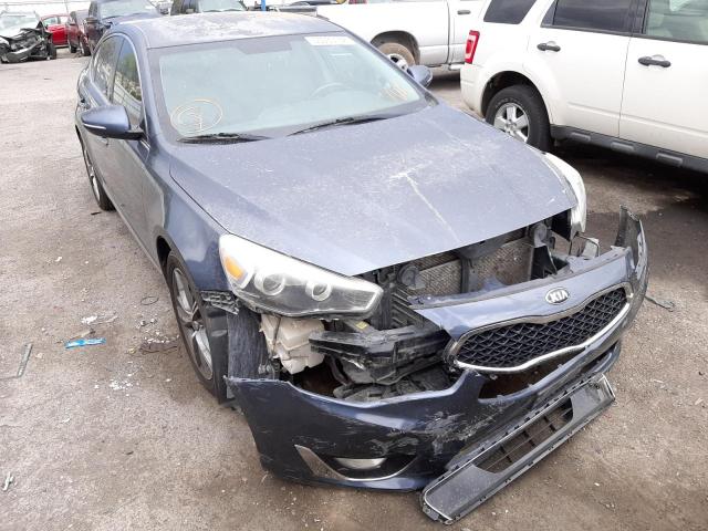 KNALN4D7XE5156485 - 2014 KIA CADENZA PR BLUE photo 1