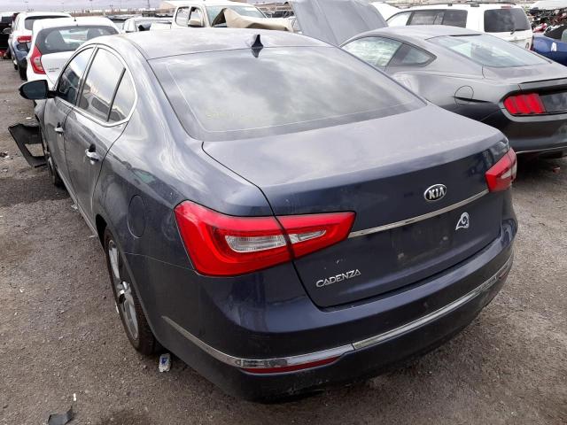 KNALN4D7XE5156485 - 2014 KIA CADENZA PR BLUE photo 3