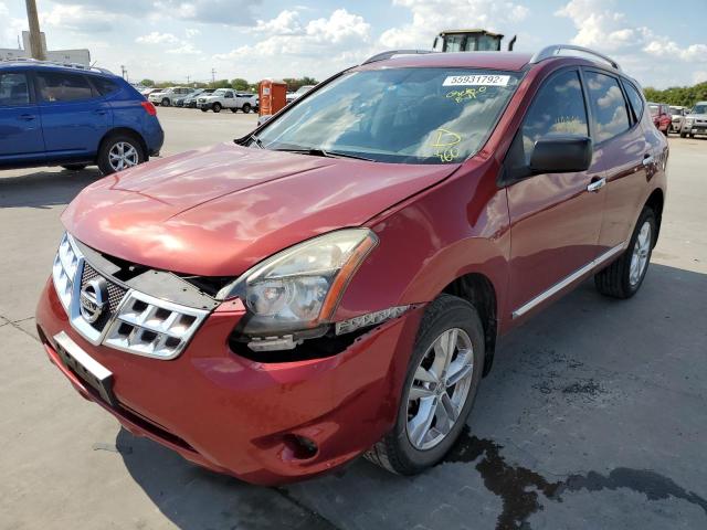 JN8AS5MT8FW672026 - 2015 NISSAN ROGUE SELE RED photo 2