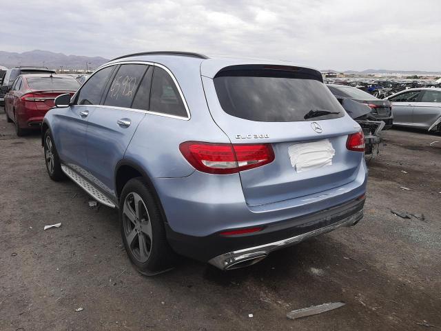 WDC0G4JB7GF097542 - 2016 MERCEDES-BENZ GLC 300 BLUE photo 3