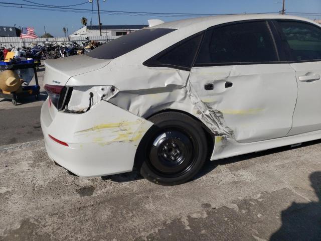 2HGFE2F56NH588565 - 2022 HONDA CIVIC SPOR WHITE photo 9