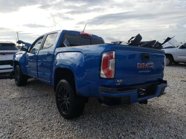 1GTG5CEN2N1172778 - 2022 GMC CANYON ELE BLUE photo 3