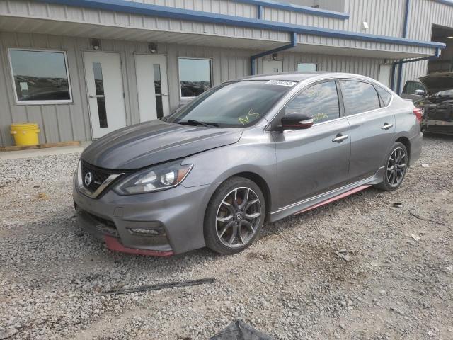 3N1CB7AP1HY336708 - 2017 NISSAN SENTRA SR CHARCOAL photo 2