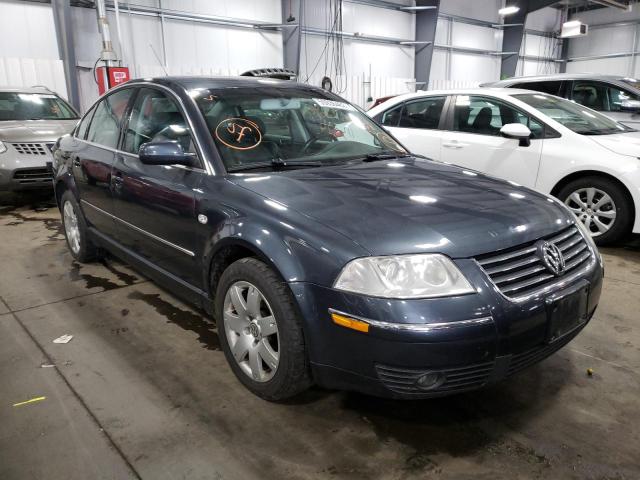 WVWTH63B73P241894 - 2003 VOLKSWAGEN PASSAT GLX GRAY photo 1