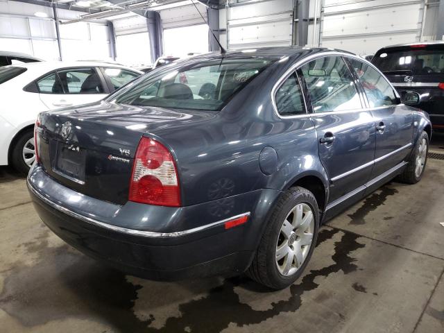 WVWTH63B73P241894 - 2003 VOLKSWAGEN PASSAT GLX Boz foto 4