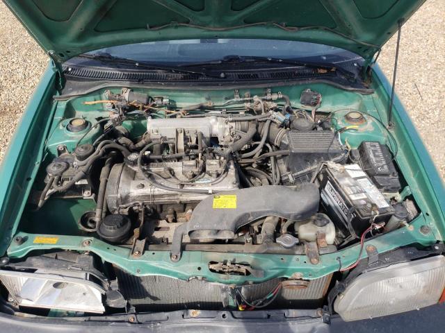 JT2BC51L6V0204730 - 1997 TOYOTA TERCEL CE GREEN photo 7