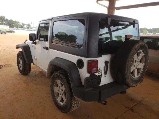 1C4AJWAG9DL609088 - 2013 JEEP WRANGLER S WHITE photo 3