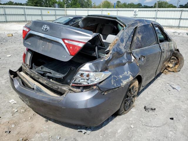 4T4BF1FKXGR567911 - 2016 TOYOTA CAMRY-LE GRAY photo 4