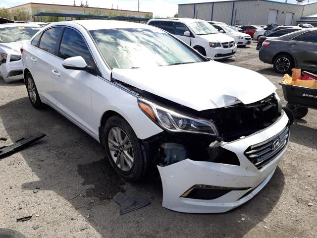 5NPE24AA9FH253201 - 2015 HYUNDAI SONATA ECO WHITE photo 1