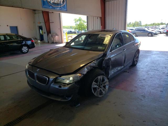 WBAXH5C54DD108564 - 2013 BMW 528 XI GRAY photo 2