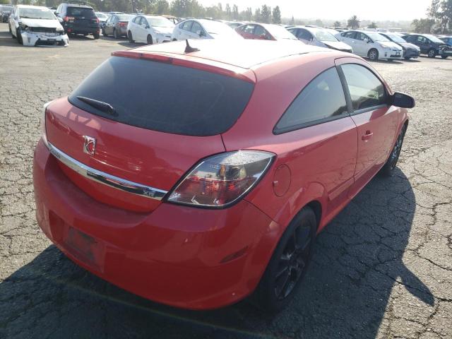 W08AT271685041018 - 2008 SATURN ASTRA RED photo 4