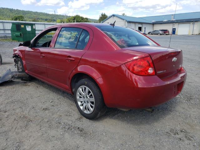 1G1AD5F54A7122290 - 2010 CHEVROLET COBALT 1LT RED photo 3