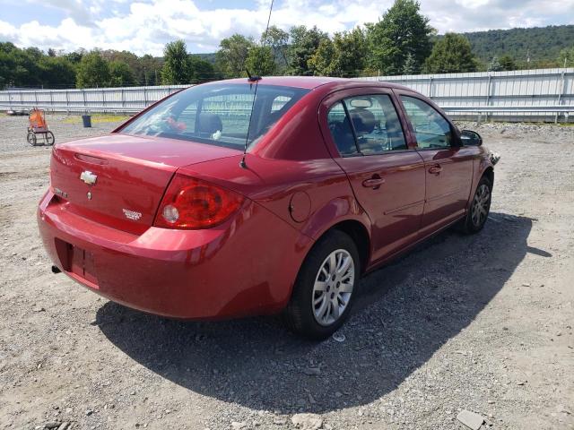 1G1AD5F54A7122290 - 2010 CHEVROLET COBALT 1LT RED photo 4