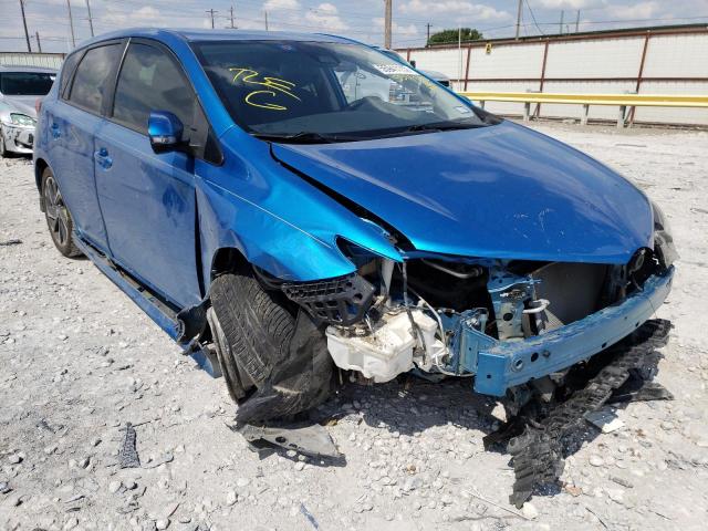 JTNKARJE4JJ554590 - 2018 TOYOTA COROLLA IM BLUE photo 1