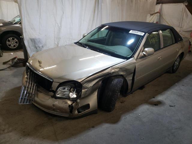 1G6KD54Y45U140002 - 2005 CADILLAC DEVILLE GOLD photo 2