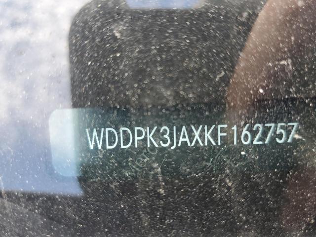 WDDPK3JAXKF162757 - 2019 MERCEDES-BENZ SLC 300 BLACK photo 10