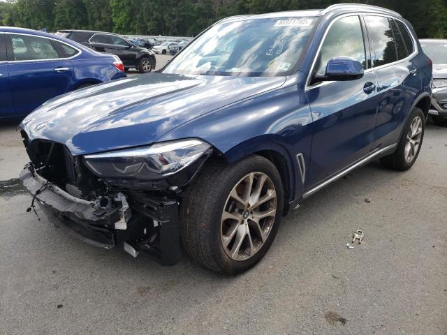 5UXCR6C06M9H05129 - 2021 BMW X5 XDRIVE4 Mavi fotoğraf 2