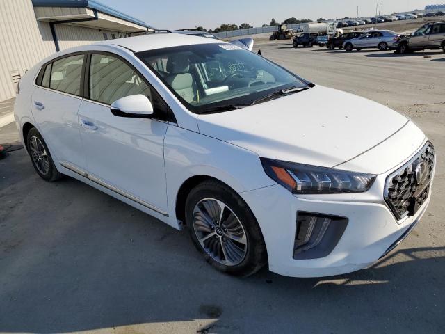 KMHC75LD7MU259552 - 2021 HYUNDAI IONIQ SEL WHITE photo 1