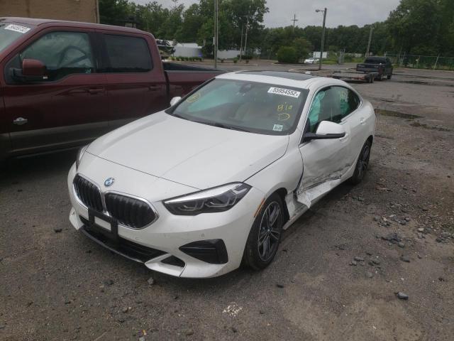 WBA73AK02N7K44348 - 2022 BMW 228XI WHITE photo 2