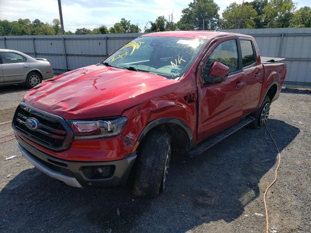 1FTER4FH4LLA40441 - 2020 FORD RANGER XL RED photo 2