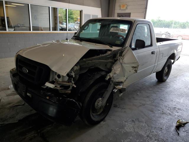 1FTYR10D95PA56177 - 2005 FORD RANGER WHITE photo 2