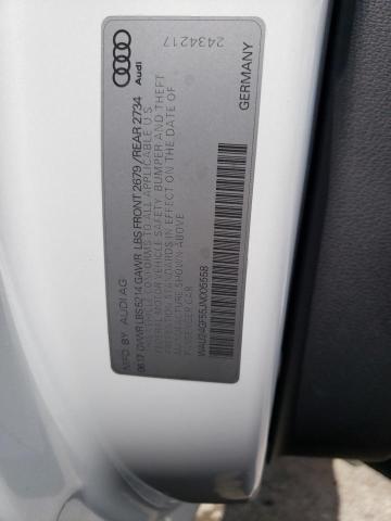 WAU24GF55JN005558 - 2018 AUDI S5 PRESTIG WHITE photo 10