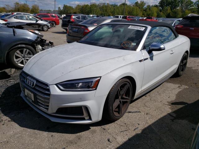 WAU24GF55JN005558 - 2018 AUDI S5 PRESTIG WHITE photo 2