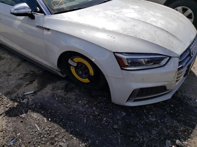 WAU24GF55JN005558 - 2018 AUDI S5 PRESTIG WHITE photo 9