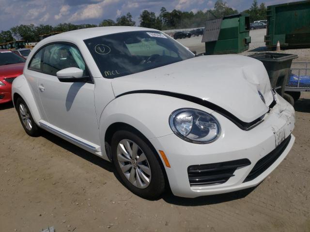 3VWFD7AT7KM711577 - 2019 VOLKSWAGEN BEETLE S WHITE photo 1