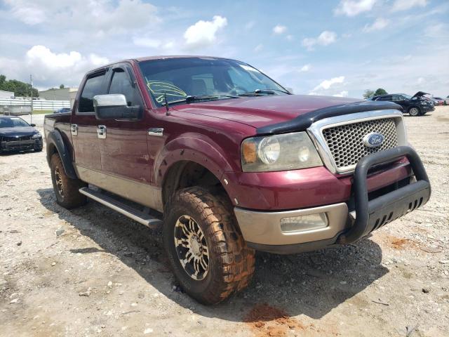 1FTPW14524KC14149 - 2004 FORD F150 SUPER BURGUNDY photo 1