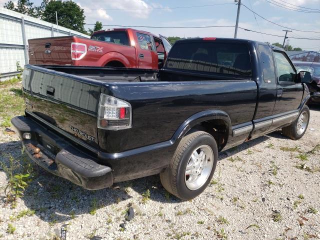 1GCCS19W218141644 - 2001 CHEVROLET S TRUCK S1 BLACK photo 4