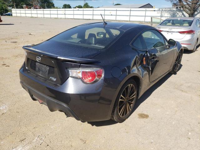 JF1ZNAA10E9709462 - 2014 TOYOTA SCION FR-S BLACK photo 4