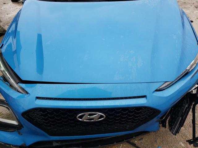 KM8K12AA5KU225109 - 2019 HYUNDAI KONA SE BLUE photo 7