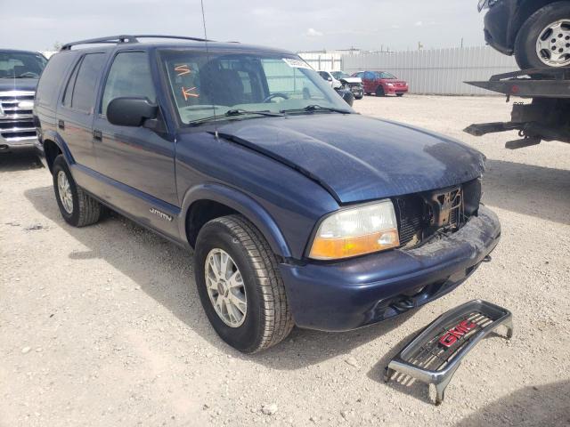 1GKDT13W42K183641 - 2002 GMC JIMMY BLUE photo 1