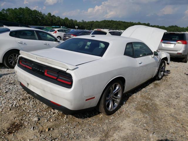 2C3CDZBT5LH118708 - 2020 DODGE CHALLENGER WHITE photo 4