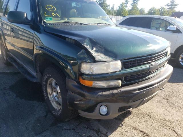 1GNEK13Z93R180280 - 2003 CHEVROLET TAHOE GREEN photo 9