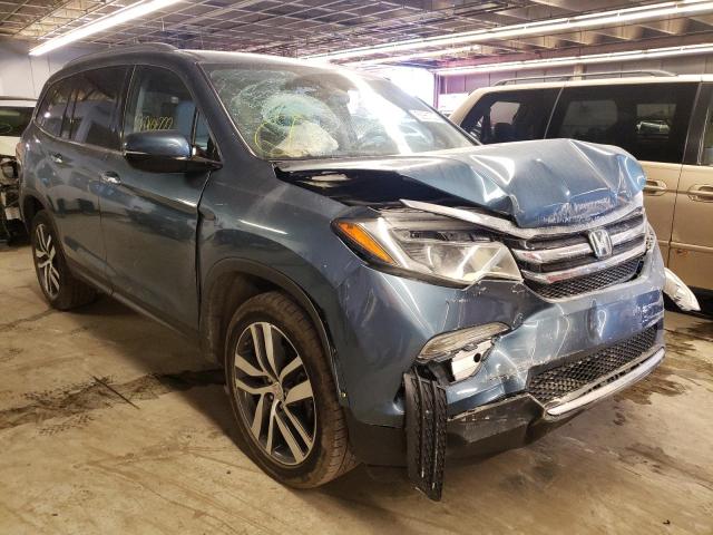 5FNYF6H01HB011949 - 2017 HONDA PILOT ELIT GREEN photo 1