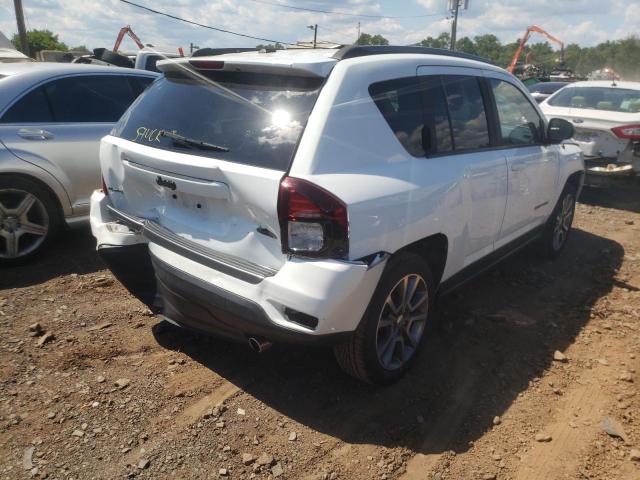 1C4NJDBB9HD154932 - 2017 JEEP COMPASS SP WHITE photo 4